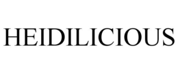HEIDILICIOUS trademark