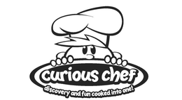 CURIOUS CHEF DISCOVERY AND FUN COOKED INTO ONE! trademark