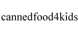 CANNEDFOOD4KIDS trademark