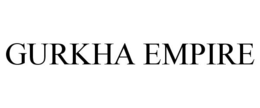 GURKHA EMPIRE trademark