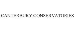 CANTERBURY CONSERVATORIES trademark