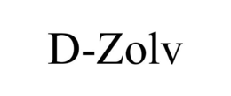 D-ZOLV trademark