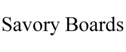 SAVORY BOARDS trademark