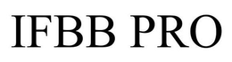 IFBB PRO trademark