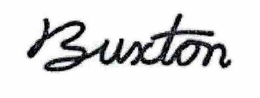 BUXTON trademark