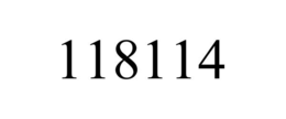 118114 trademark