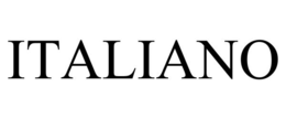 ITALIANO trademark