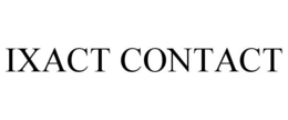 IXACT CONTACT trademark