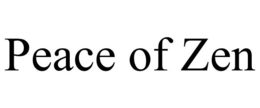 PEACE OF ZEN trademark