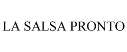 LA SALSA PRONTO trademark