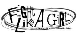 FIGHT LIKE A GIRL WWW.STEVEKARDIAN.COM trademark