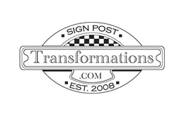 SIGN POST TRANSFORMATIONS.COM EST. 2008 trademark