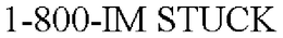 1-800-IM STUCK trademark