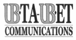 UBTA-UBET COMMUNICATIONS trademark
