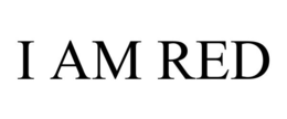 I AM RED trademark