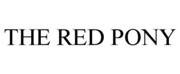 THE RED PONY trademark