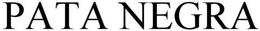 PATA NEGRA trademark