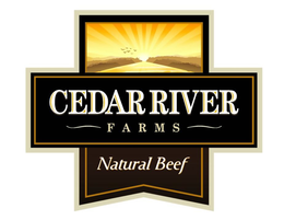 CEDAR RIVER FARMS NATURAL BEEF trademark