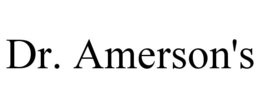 DR. AMERSON'S trademark
