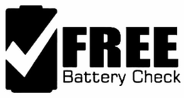FREE BATTERY CHECK trademark