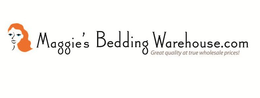 MAGGIE'S BEDDING WAREHOUSE.COM GREAT QUALITY AT TRUE WHOLESALE PRICES! trademark