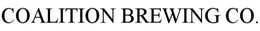 COALITION BREWING CO. trademark