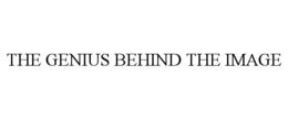 THE GENIUS BEHIND THE IMAGE trademark