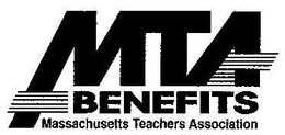 MTA BENEFITS MASSACHUSETTS TEACHERS ASSOCIATION trademark