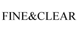 FINE&CLEAR trademark