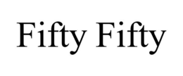 FIFTY FIFTY trademark