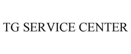 TG SERVICE CENTER trademark