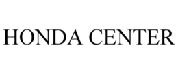 HONDA CENTER trademark