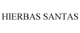 HIERBAS SANTAS trademark