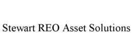 STEWART REO ASSET SOLUTIONS trademark