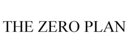 THE ZERO PLAN trademark