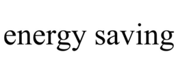 ENERGY SAVING trademark