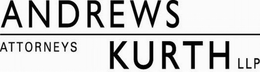 ANDREWS KURTH LLP ATTORNEYS trademark