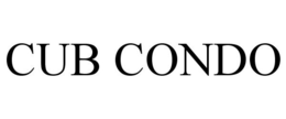CUB CONDO trademark