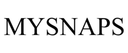 MYSNAPS trademark