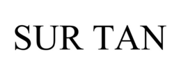 SUR TAN trademark