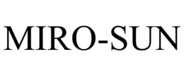 MIRO-SUN trademark