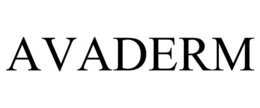 AVADERM trademark