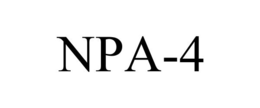 NPA-4 trademark