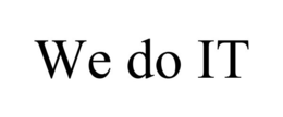 WE DO IT trademark