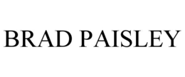 BRAD PAISLEY trademark