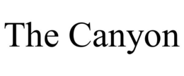 THE CANYON trademark