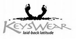 KEYSWEAR LAID-BACK LATITUDE trademark
