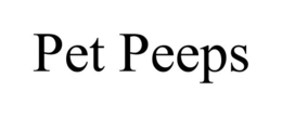 PET PEEPS trademark