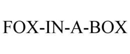 FOX-IN-A-BOX trademark