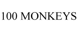 100 MONKEYS trademark